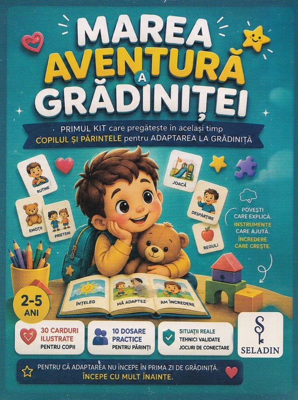 Imaginea produsului 'Joc educativ: Marea aventură a grădiniței'