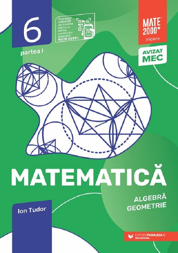 Coperta cărții 'Matematică - Clasa 6 Partea 1 - Inițiere - Ion Tudor'