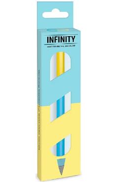 Imaginea produsului 'Creion Infinity. Bleu-galben hexagonal'