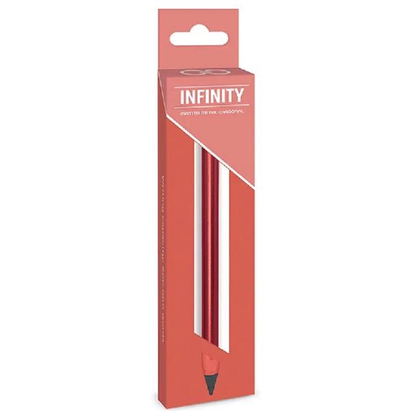 Creion Infinity. Rosu metalizat