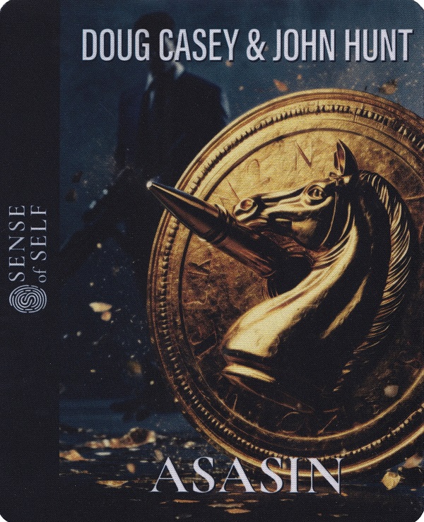 Coperta cărții 'Asasin. Seria High Ground Vol.3 + Mousepad - Doug Casey, John Hunt'