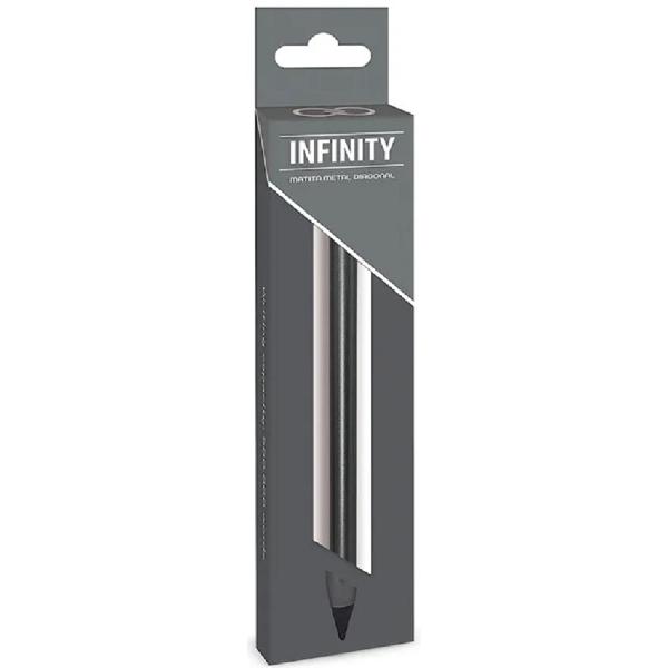 Creion Infinity. Negru metalizat