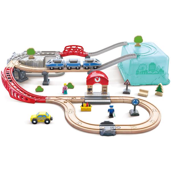 Joc de constructie. Tren oras. 48 piese