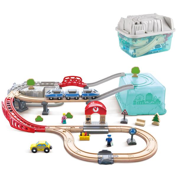 Joc de constructie. Tren oras. 48 piese