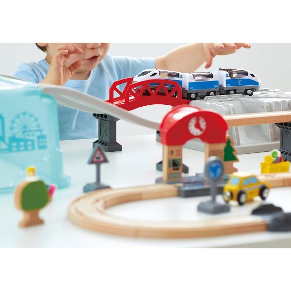 Joc de constructie. Tren oras. 48 piese