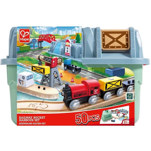 Joc de constructie. Tren Port