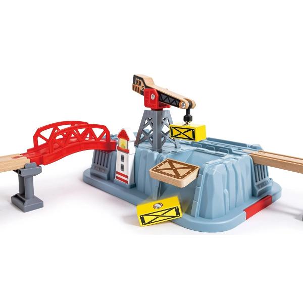 Joc de constructie. Tren Port