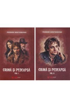 Coperta cărții 'Pachet 2 volume: Crimă și pedeapsă - Feodor Dostoievski'