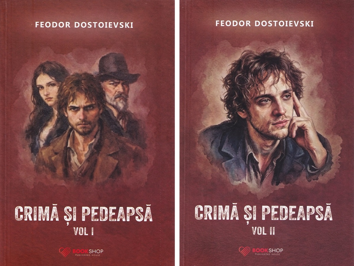 Coperta cărții 'Pachet 2 volume: Crimă și pedeapsă - Feodor Dostoievski'