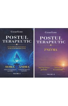 Coperta cărții 'Pachet 2 volume: Postul terapeutic - Cezar Elisei'
