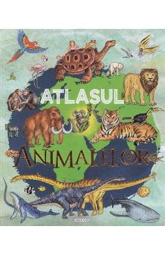 Coperta cărții 'Atlasul animalelor - Federico Gomez'