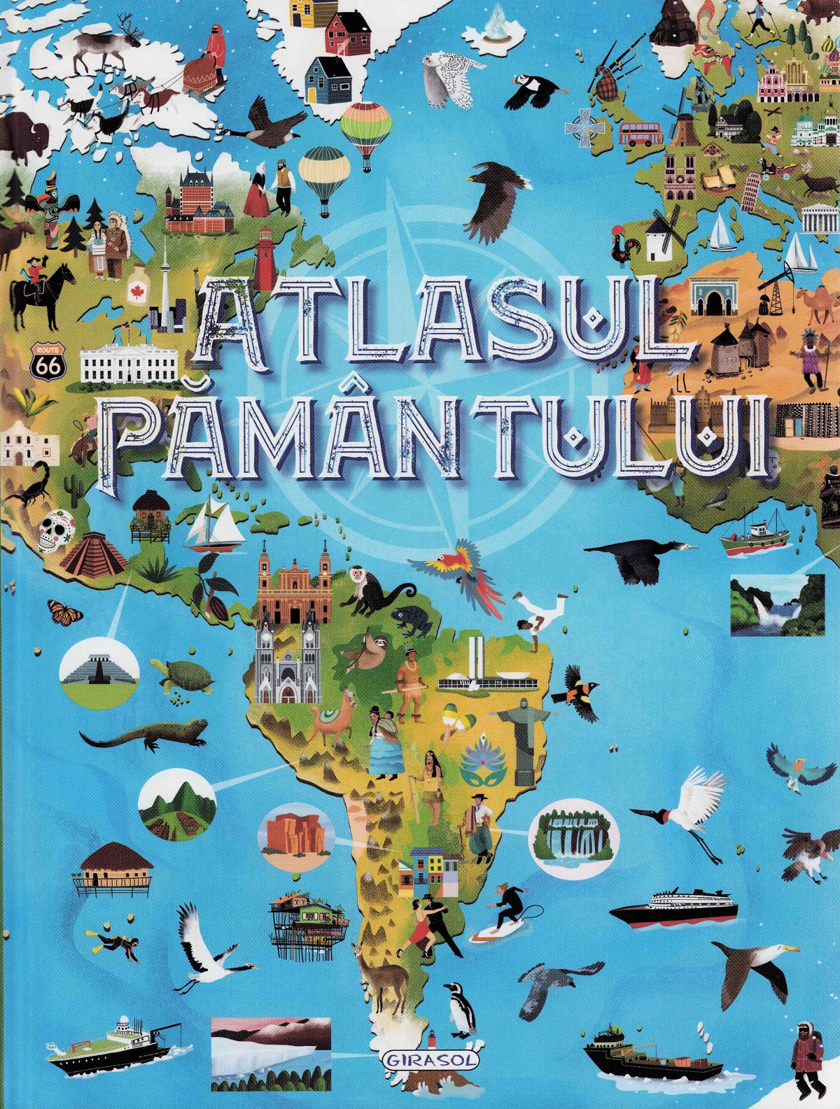 Coperta cărții 'Atlasul pamantului - Ana Delgado'