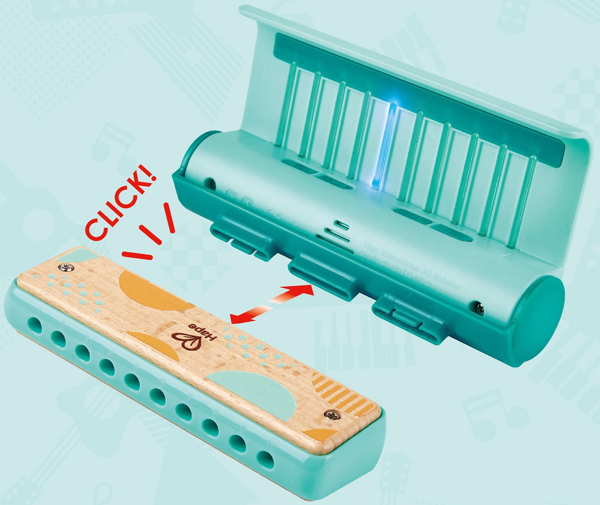 Imaginea produsului 'Jucărie: Instrument Harmonica electrică'