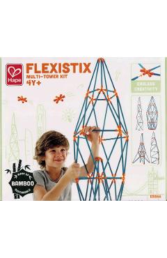 Imaginea produsului 'Jucărie din bambus Flexistix. 132 piese'
