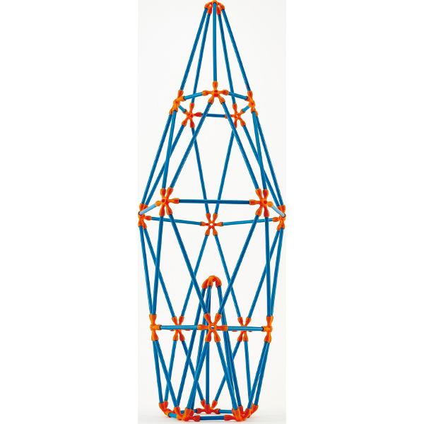 Jucarie din bambus Flexistix. 132 piese