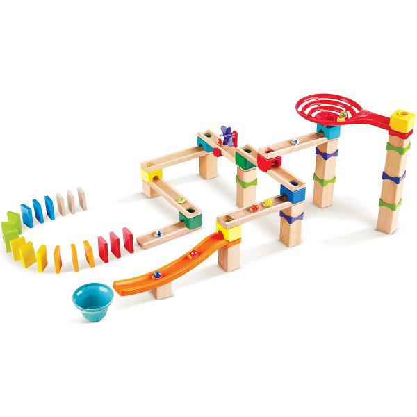 Jucarie din lemn: Marble Run Race Track