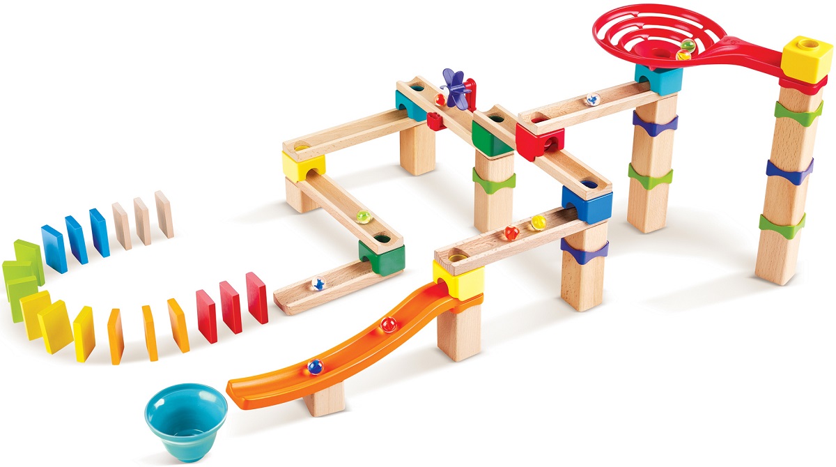 Imaginea produsului 'Jucărie din lemn: Marble Run Race Track'