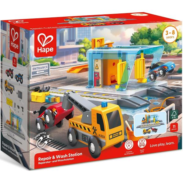 Jucarie: Statie de reparatii si spalare