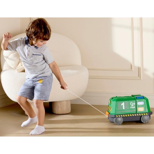 Joc de constructie. Tren in cutie tip locomotiva. 60 piese 