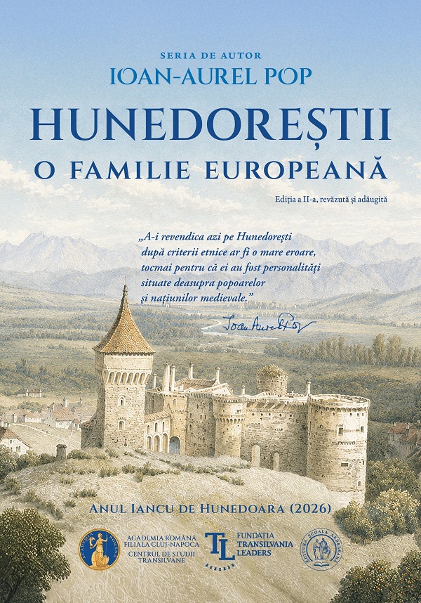 Coperta cărții 'Hunedoreştii. O familie europeană - Ioan-Aurel Pop'