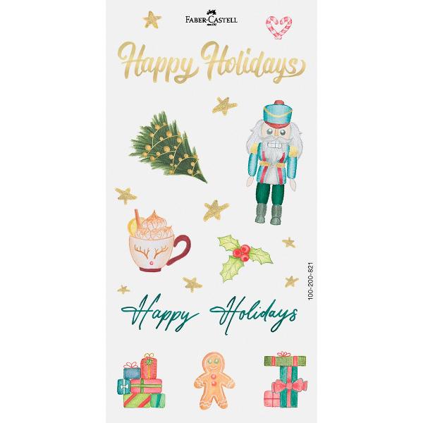 Set creativ: Happy Holidays