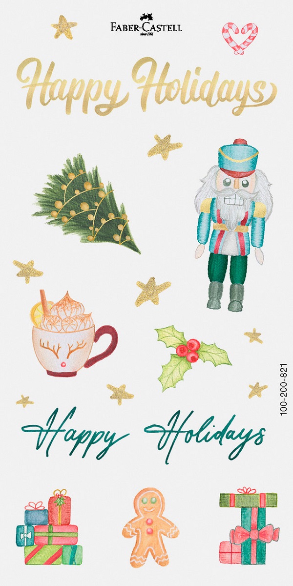 Imaginea produsului 'Set creativ: Happy Holidays'