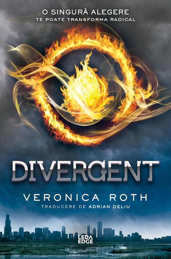 Coperta cărții 'Divergent. Seria Divergent Vol.1 - Veronica Roth'