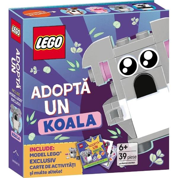 Lego. Adopta un Koala. Activitati pentru micii iubitori de animale