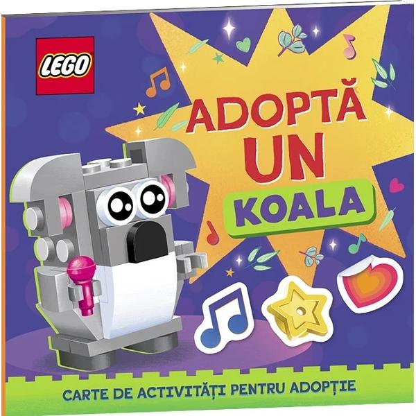 Lego. Adopta un Koala. Activitati pentru micii iubitori de animale