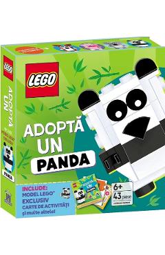 Imaginea produsului 'Lego: Adoptă un Panda. Activități pentru micii iubitori de animale'