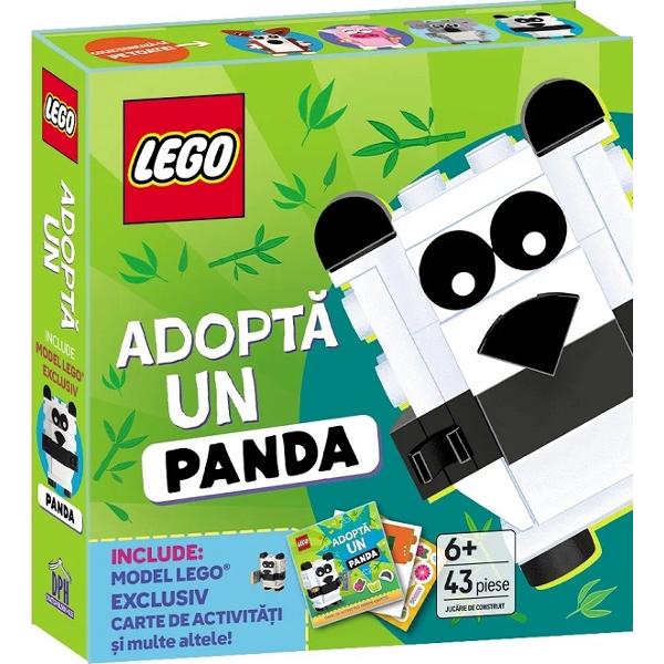 Lego: Adopta un Panda. Activitati pentru micii iubitori de animale
