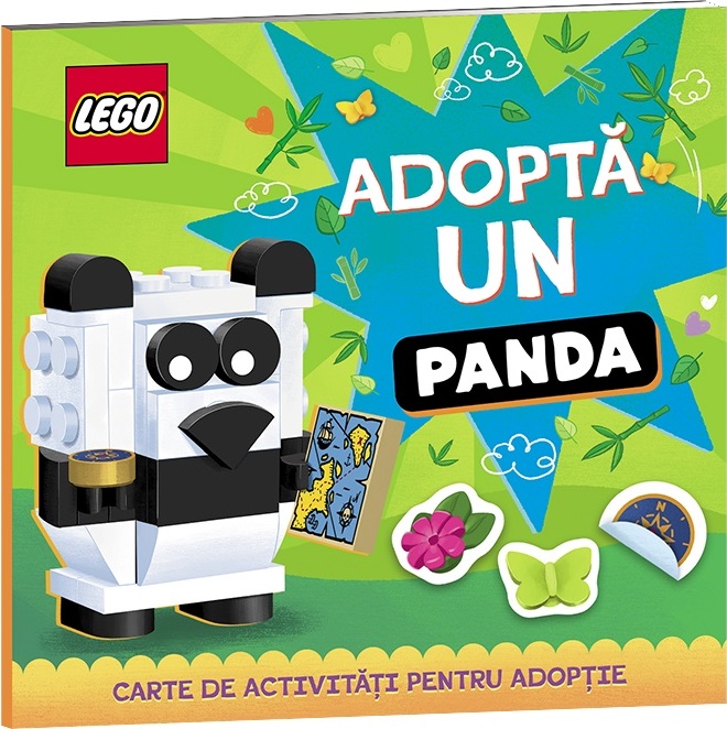 Imaginea produsului 'Lego: Adoptă un Panda. Activități pentru micii iubitori de animale'