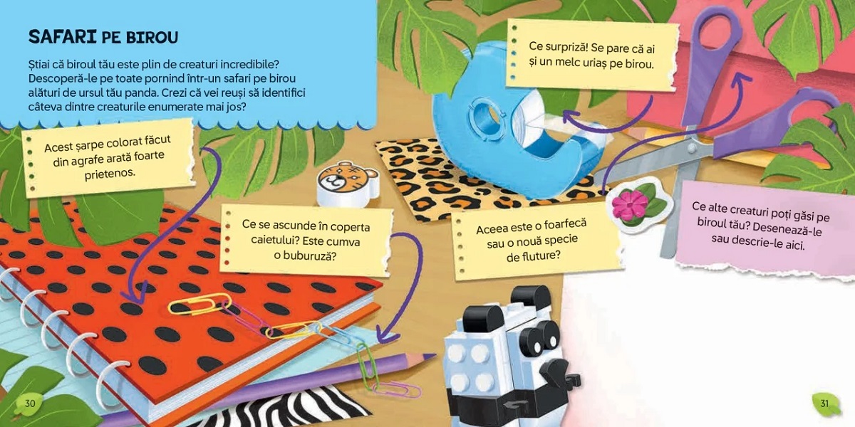 Imaginea produsului 'Lego: Adoptă un Panda. Activități pentru micii iubitori de animale'