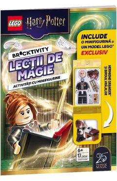 Coperta cărții 'LEGO Harry Potter: Lectii de magie + Minifigurină LEGO'