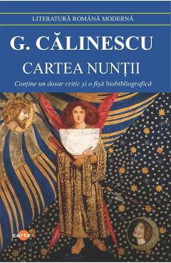 Coperta cărții 'Cartea nunții - George Călinescu'