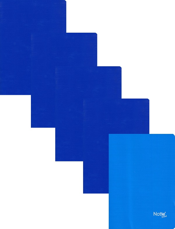 Imaginea produsului 'Set 5 caiete matematică A5 40 file. Albastru, blue'