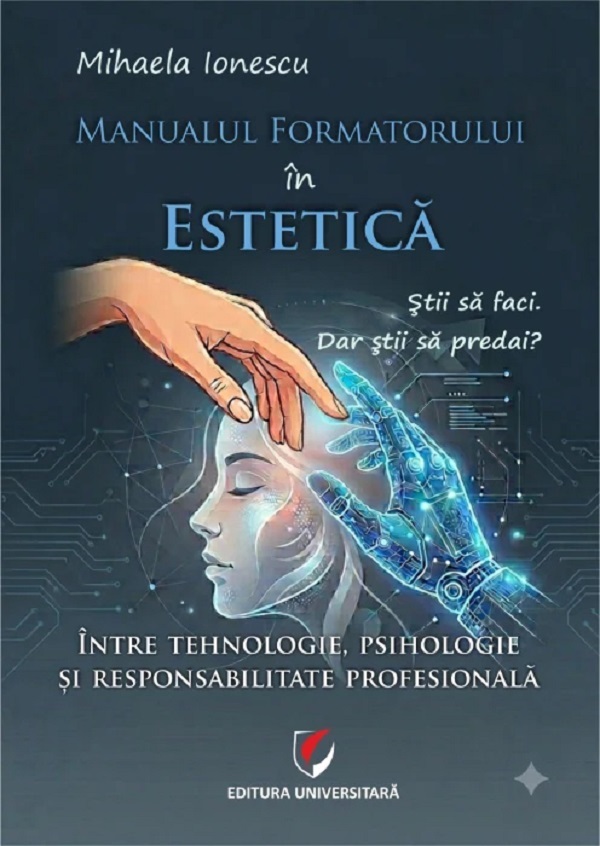 Coperta cărții 'Manualul formatorului în estetică - Mihaela Ionescu'