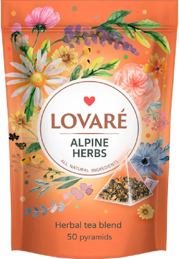 Imaginea produsului 'Ceai Alpine Herbs. 50 piramide'