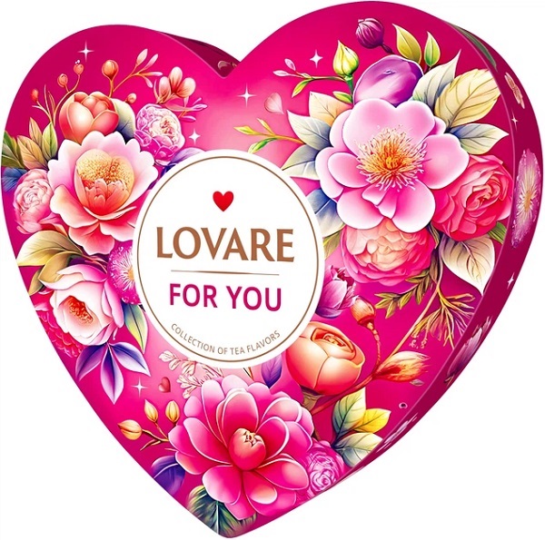 Imaginea produsului 'Ceai For You în cutie inima. 34 piramide'