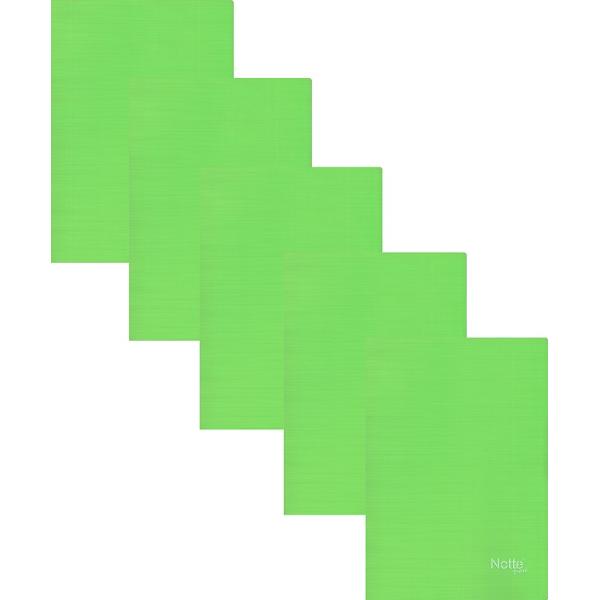 Set 5 caiete matematica A5 40 file. Verde neon