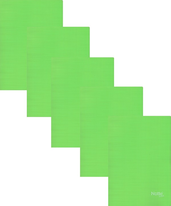 Imaginea produsului 'Set 5 caiete matematică A5 40 file. Verde neon'