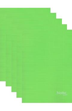 Imaginea produsului 'Set 5 caiete dictando A5 40 file: Verde neon'
