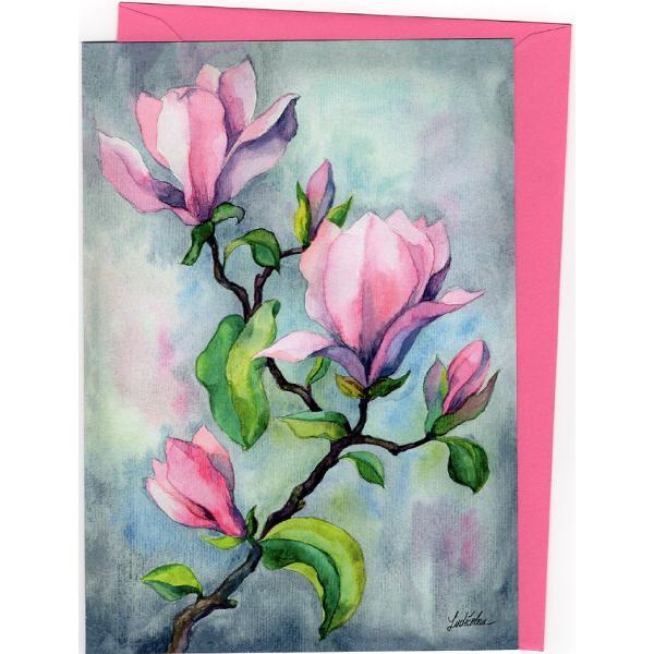 Felicitare: Magnolii