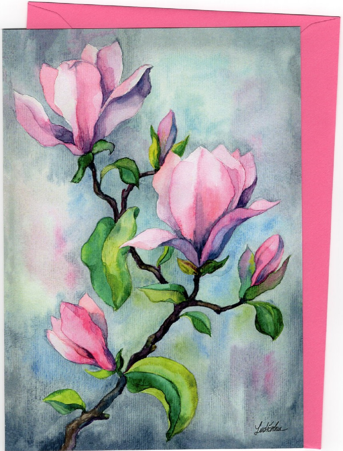 Imaginea produsului 'Felicitare: Magnolii'