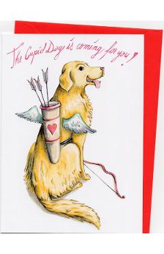 Imaginea produsului 'Felicitare: Cupid Dog'