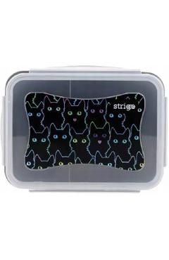 Imaginea produsului 'Cutie pentru alimente, compartimentata. Black Cats'