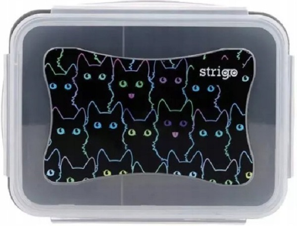 Imaginea produsului 'Cutie pentru alimente, compartimentata. Black Cats'