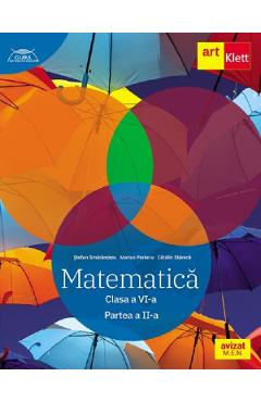 Coperta cărții 'Matematică - Clasa 6 Partea 2 - Traseul albastru - Marius Perianu, Ștefan Smarandoiu, Cătălin Stănică'