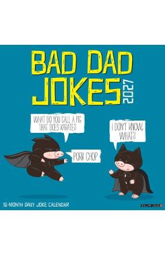Bad Dad Jokes 2027 Wall -