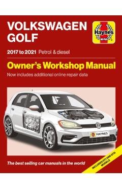 Coperta cărții 'Volkswagen Golf 2017 to 2021 Petrol & Diesel -'